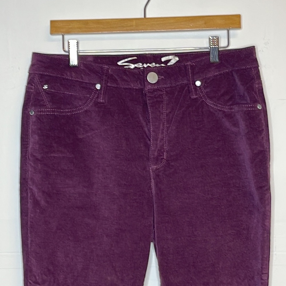 Seven7 Ultra High Rise Skinny Corduroy Pants - Picture 2 of 9
